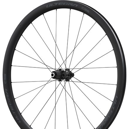 طقم عجلات Ultegra WH-R8170 C36 Carbon Road - Shimano Tubeless، لون واحد