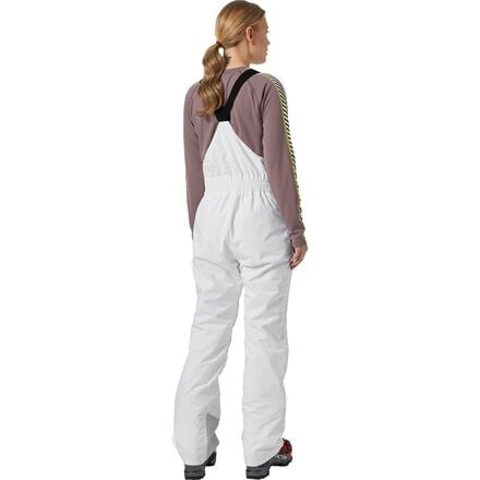 Legendary women's insulated overalls trousers Helly Hansen, white