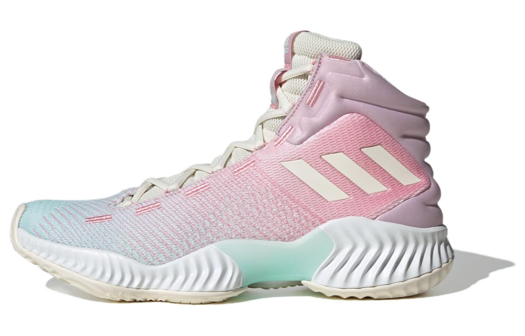 adidas Pro Bounce 2018 Pink Sneakers, Pink