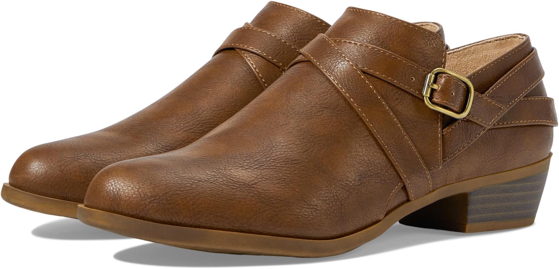 Adley LifeStride Ankle Boots, Whiskey