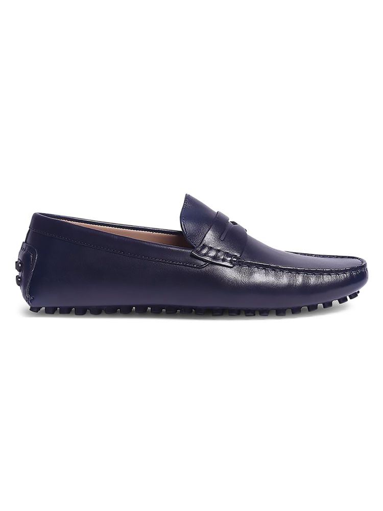 Ritchie Penny Carlos Santana Driving Moccasins, Dark Blue