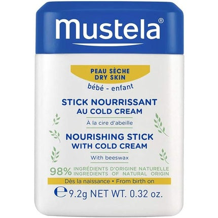 Nourishing stick with cold cream 10 grams, Mustela