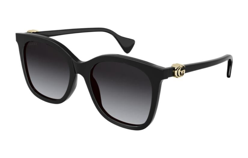 Gucci Unisex Oversized Frame Sunglasses, Black