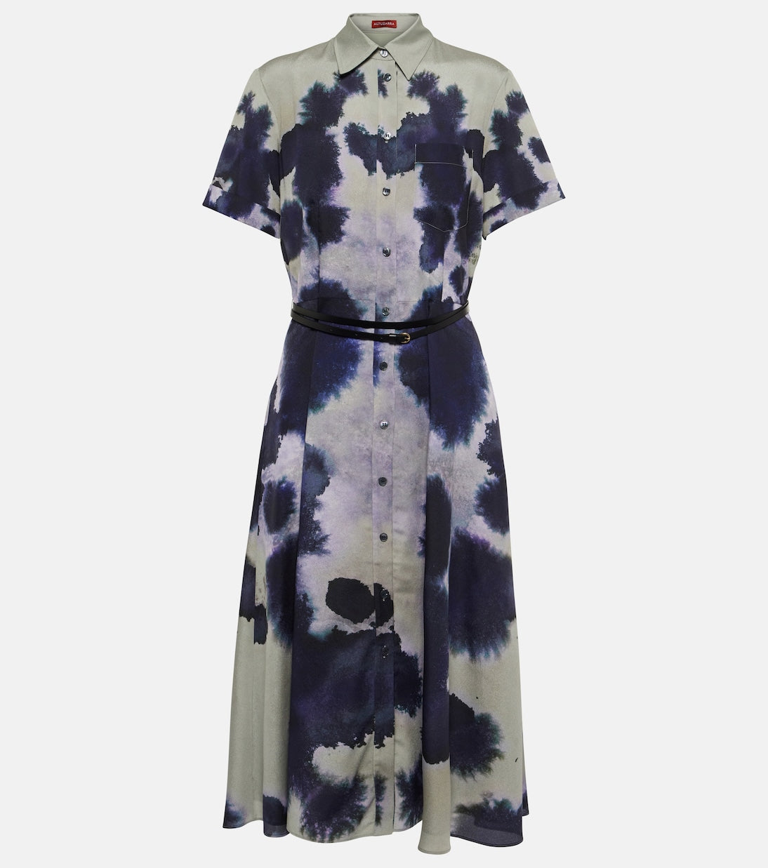 Kiera midi dress with Altuzarra print, multicolor