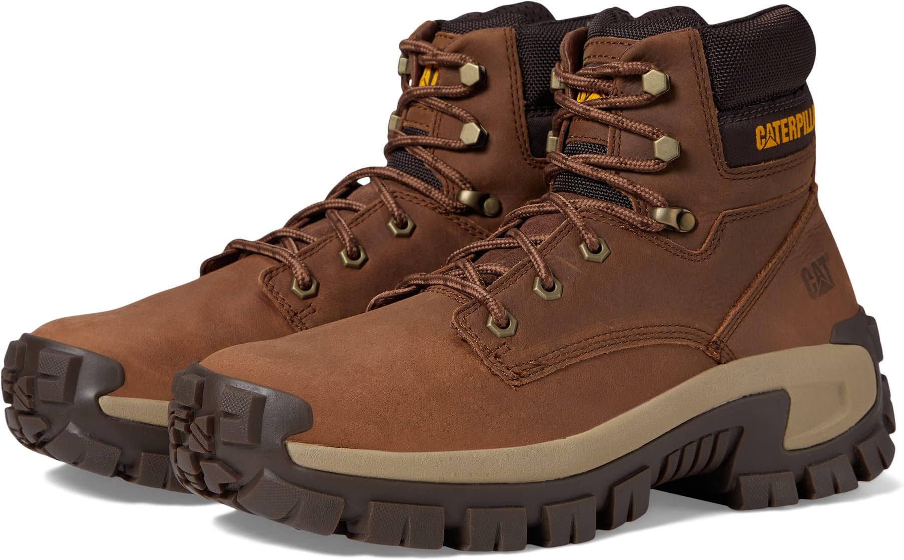 Work shoes Invader ST Hi Caterpillar, color Mushroom