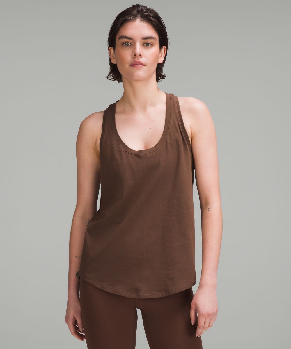 T-shirt "Love" Lululemon, brown