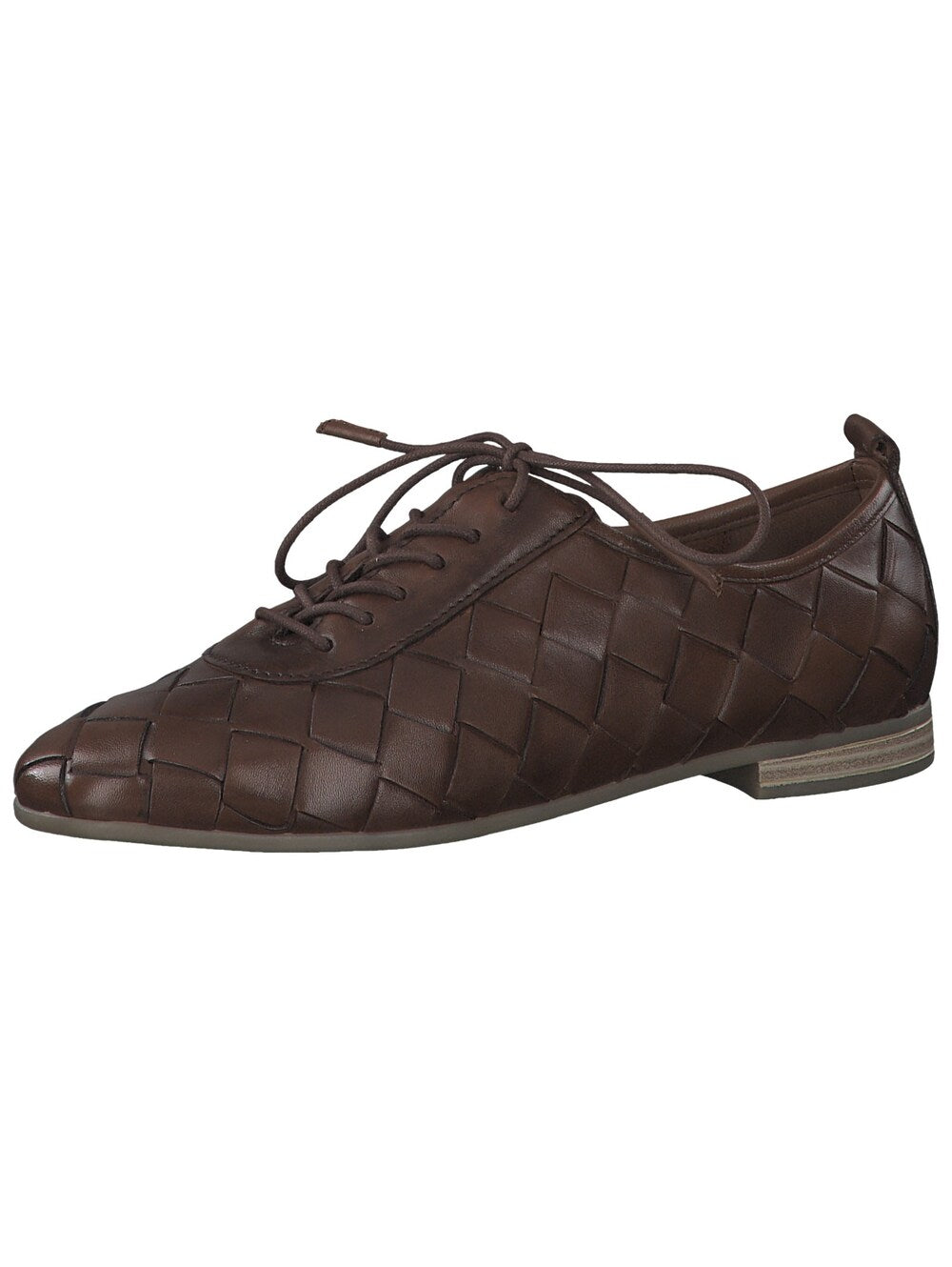 Lace-up shoes Marco Tozzi, brown