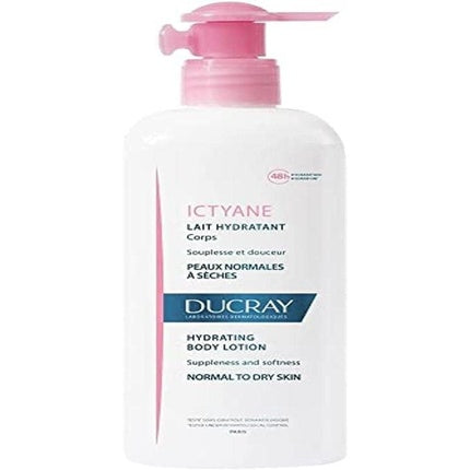 Ictyane moisturizing body lotion 400 ml, Ducray