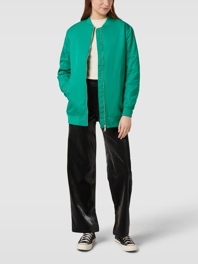 Zip bomber sliver, green