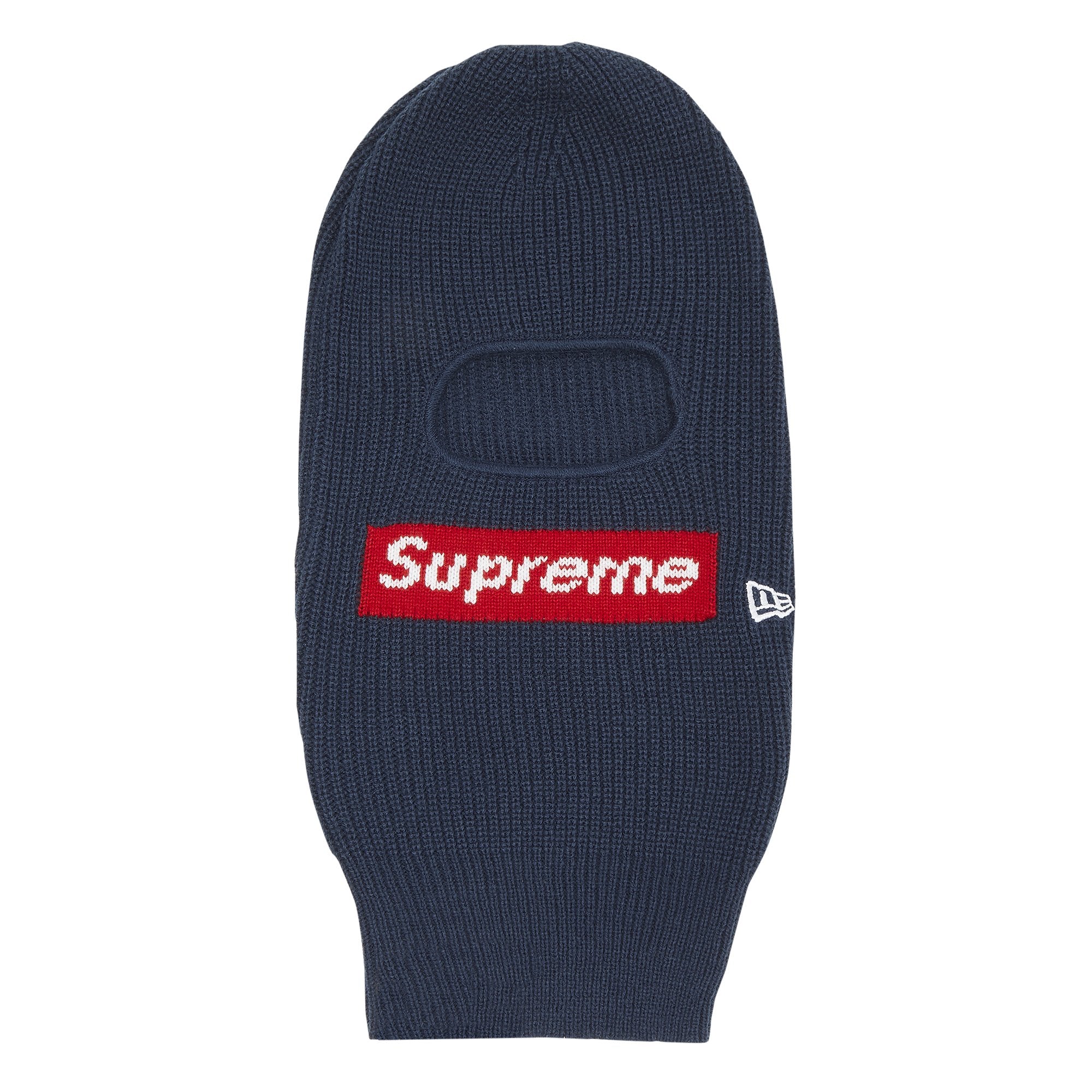 قناع بالاكلافا بشعار Supreme x New Era Box باللون الأزرق الداكن