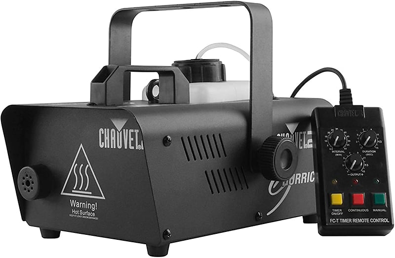 جهاز توليد الدخان Chauvet Hurricane 1200 Fog Machine مع جهاز تحكم عن بعد