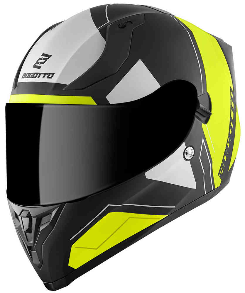 V128 Strahd Bogotto Helmet, matte black/yellow