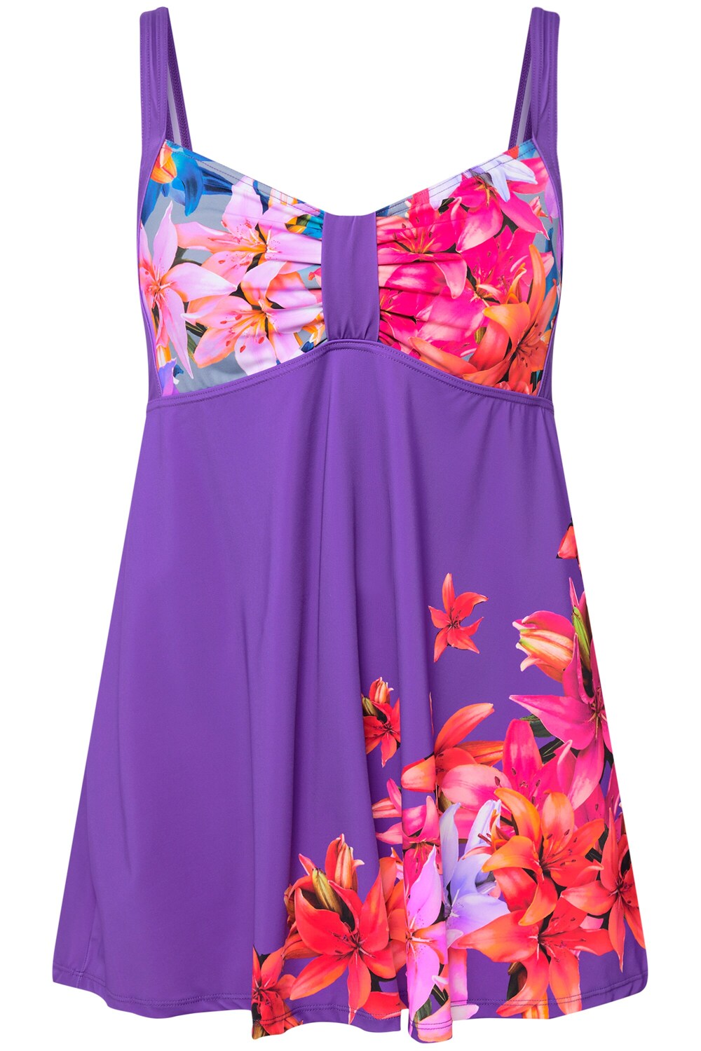 Swimsuit Ulla Popken, purple