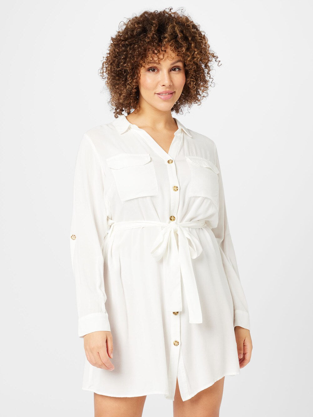 Vero Moda shirt-dress, white