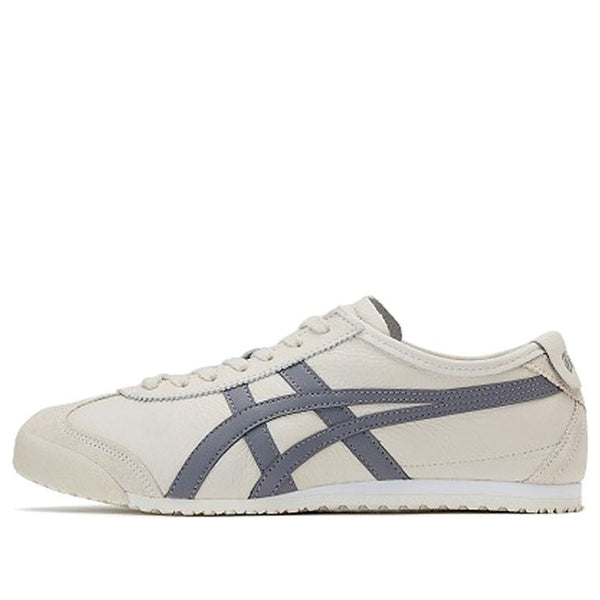 حذاء رياضي Onitsuka Tiger Mexico 66 باللون الرمادي والأبيض