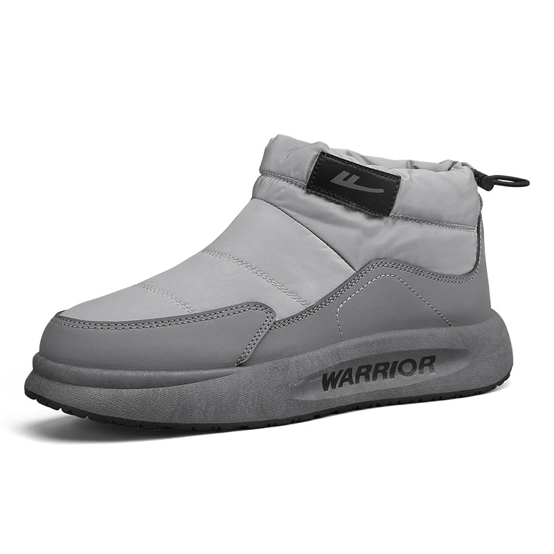 Winter boots for men light gray Warrior