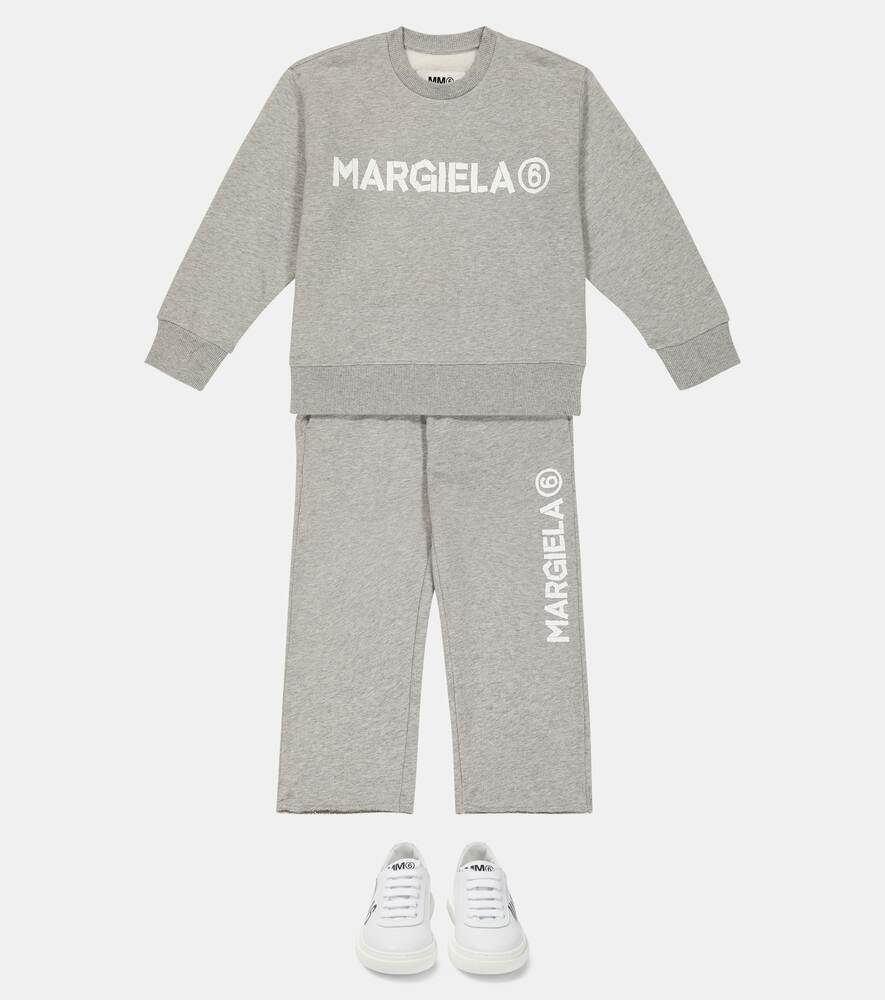 سويت شيرت قطني MM6 Maison Margiela، رمادي