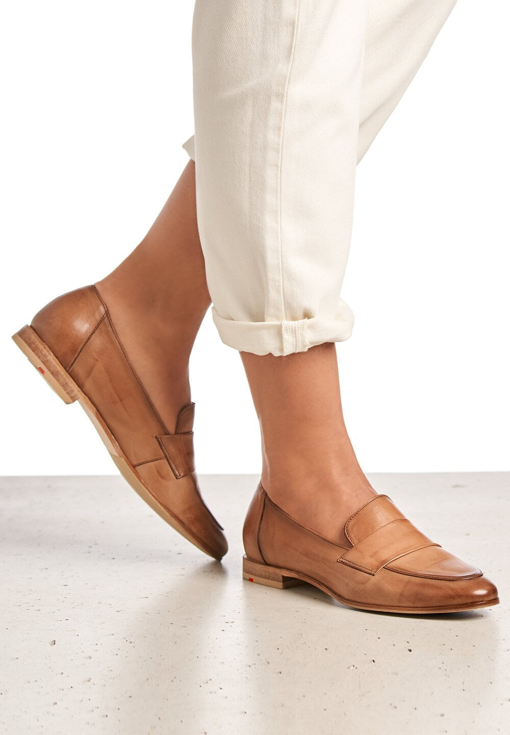 Classic ballet flats Lloyd, caramel