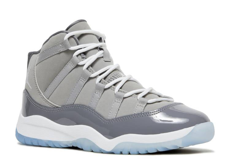 حذاء رياضي AIR JORDAN 11 RETRO PS 'COOL GRAY' 2021، رمادي