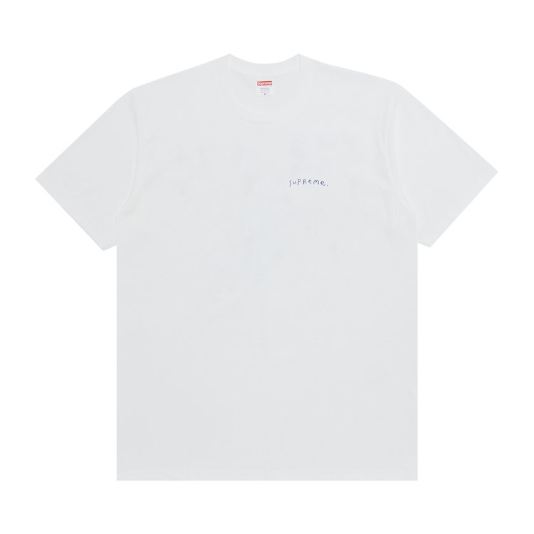 تي شيرت Supreme Ying Yang 'White'، باللون الأبيض