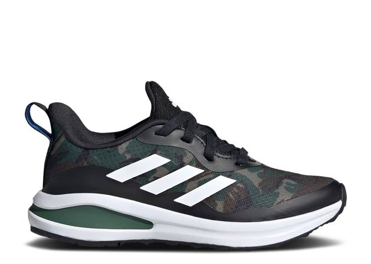 Adidas FORTARUN J 'BLACK CAMO' sneakers, black