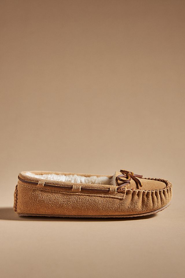 Minnetonka Cally moccasins, brown