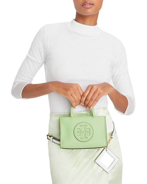 Ella Tory Burch Mini Bio Bag, White