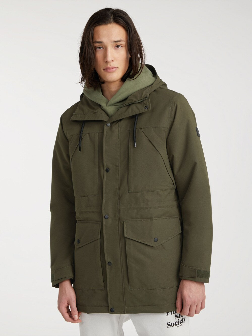 Interseasonal parka ONEILL Journey, khaki