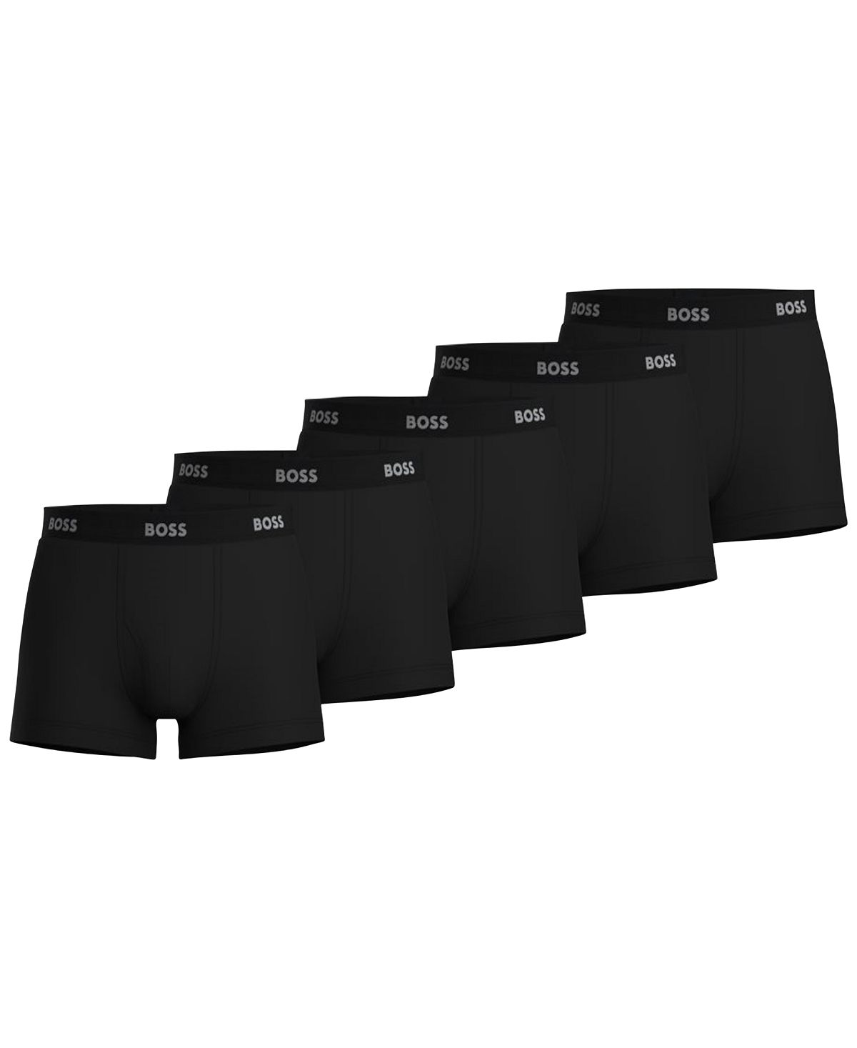 Men's 5-Pk. Real BOSS solid swim trunks