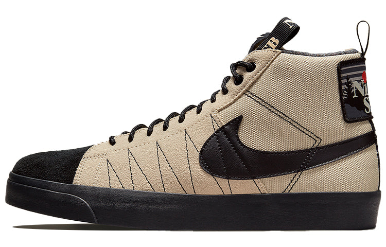 Nike Blazer Mid Skate Unisex Black/Beige