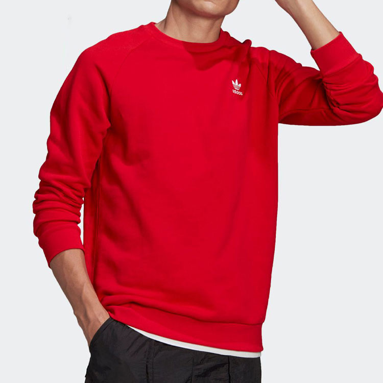 Men's sweatshirt red Adidas, red