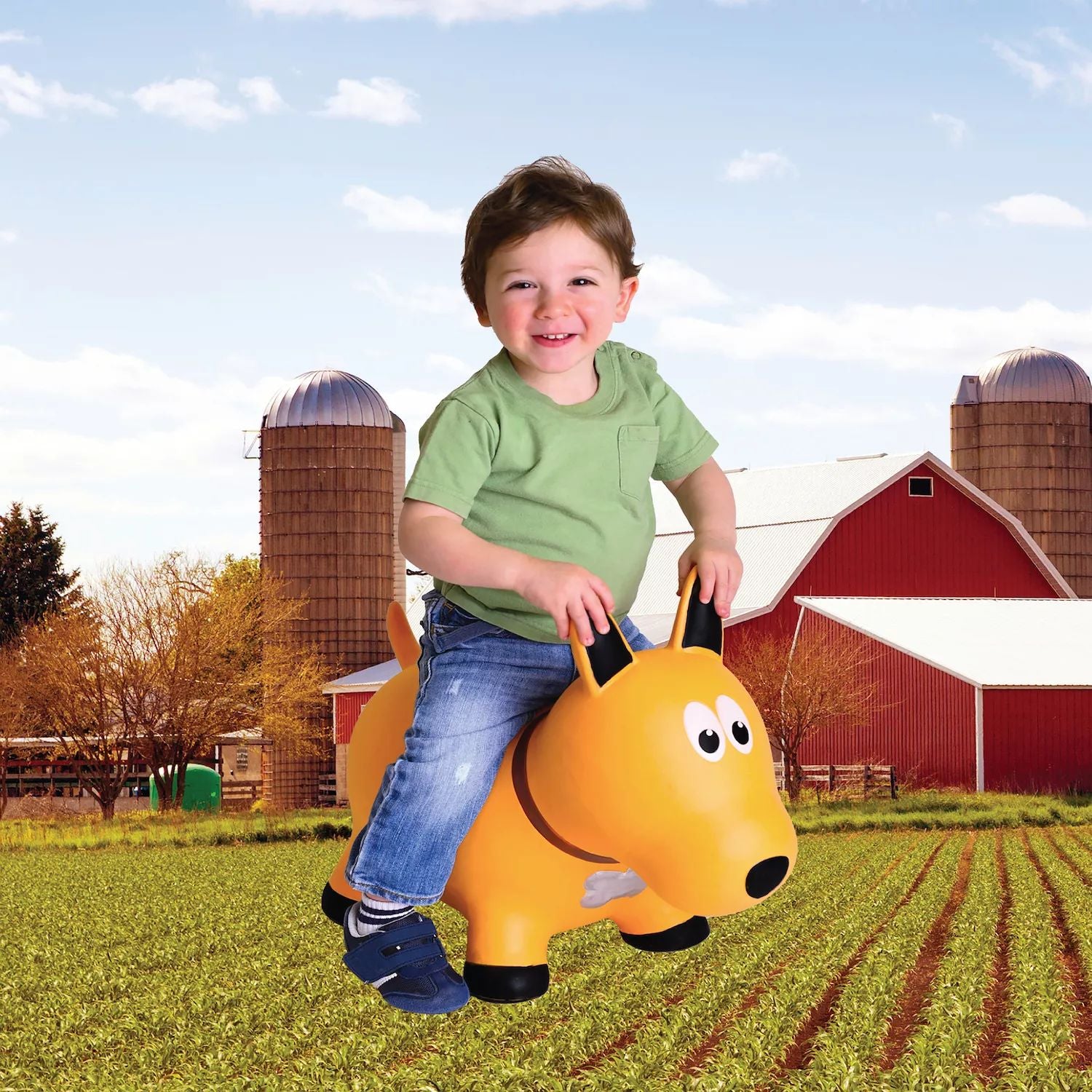 Farm Hoppers Inflatable Dog Hopper Toy