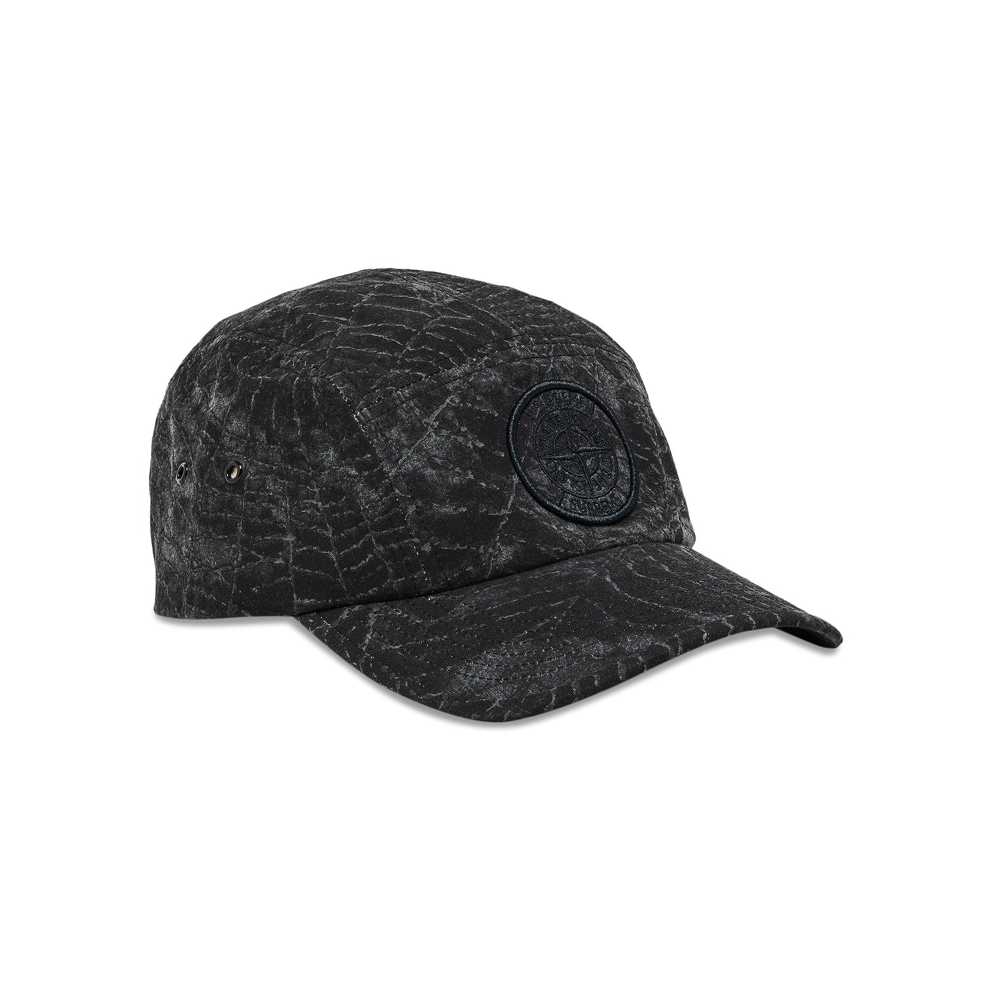 Supreme x Stone Island Camp cap, black