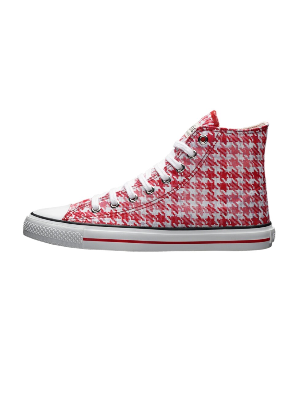 Ethletic White Cap High Top Sneakers, Motley Pink