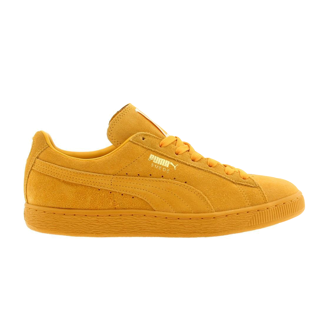 Suede Classic Puma sneakers, gold