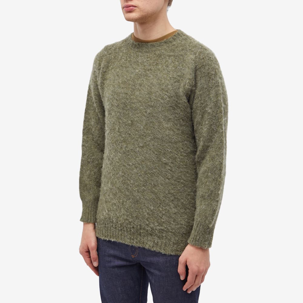 Shetland Woolen Co. Shaggy Crew Knit Sweater