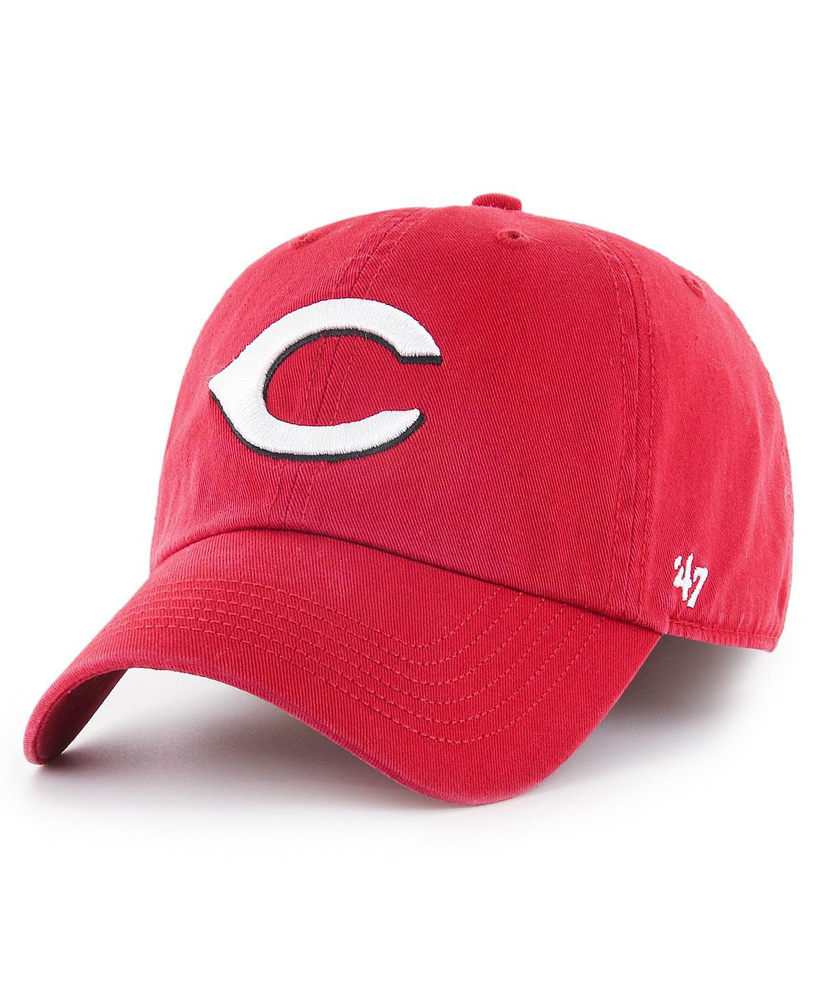 Cincinnati Reds Franchise '47 Brand Men's Red Logo Fitted Hat