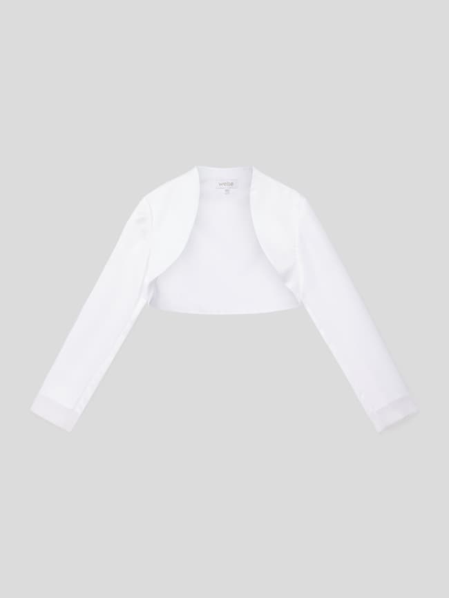 Solid bolero Weise, white