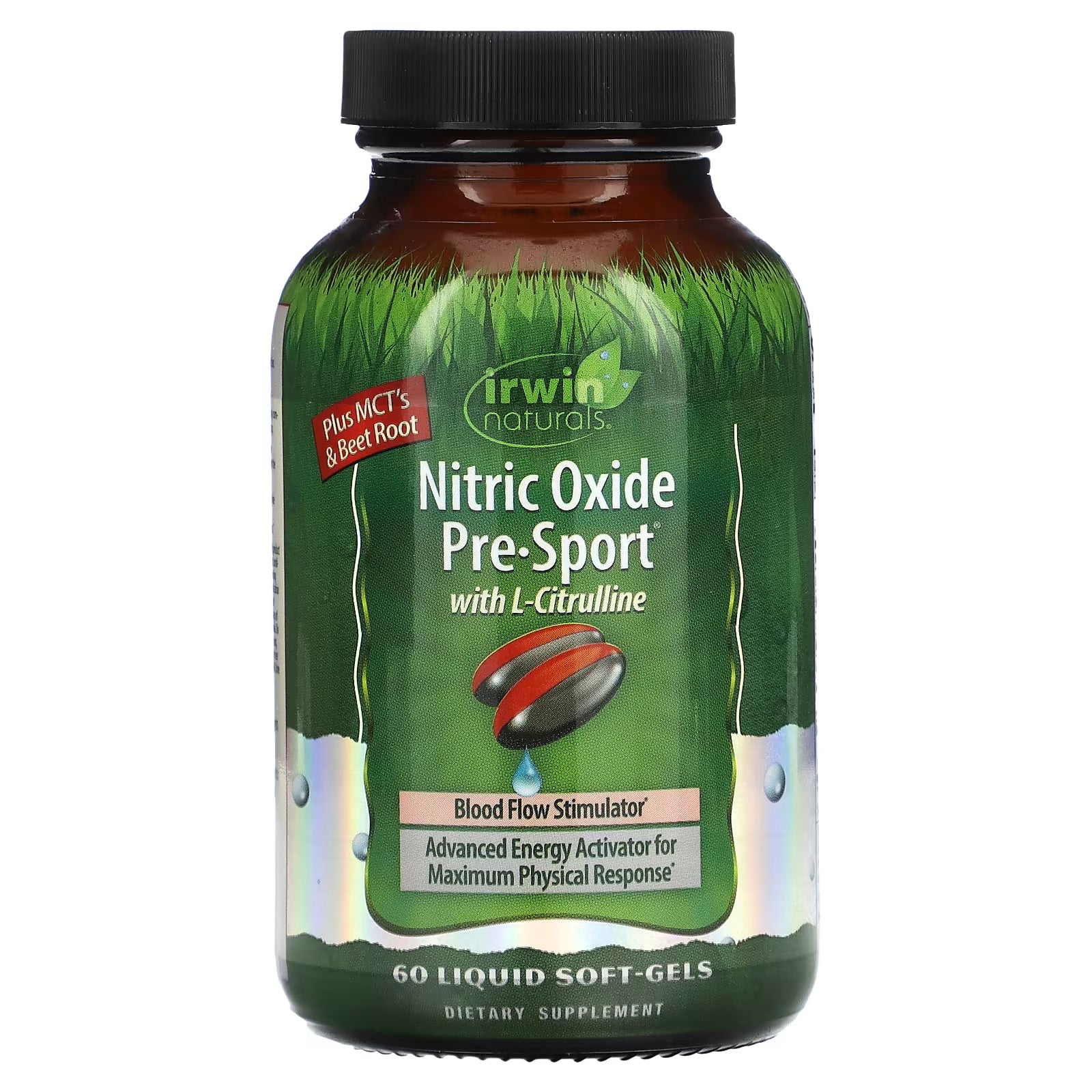 Irwin Naturals Pre-Sport Nitric Oxide with L-Citrulline, 60 Softgels