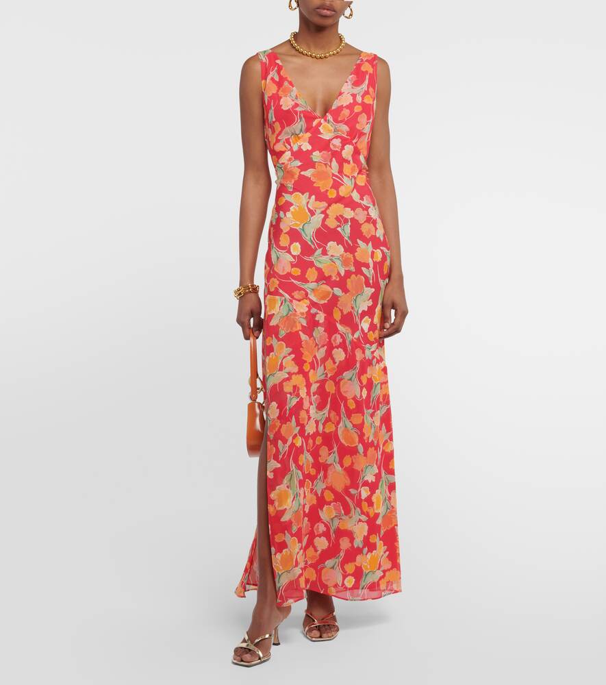 Moniq Floral Maxi Dress RIXO, Multicolor