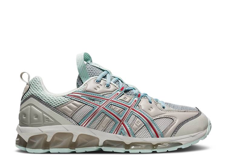 ASICS US3-S GEL-QUANTUM 360 7 KISO 'GLACIER GRAY CAYENNE' sneakers, gray