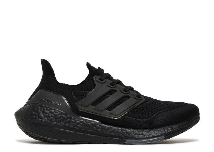 حذاء رياضي Adidas ULTRABOOST 21 J 'TRIPLE BLACK' باللون الأسود