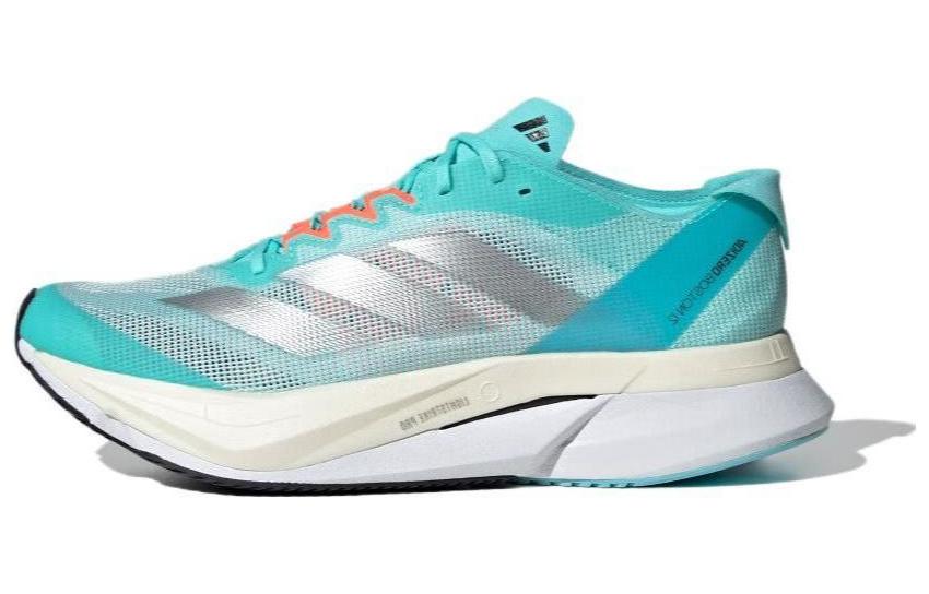 حذاء رياضي Adidas Adizero Boston 12 للنساء، باللون الأزرق