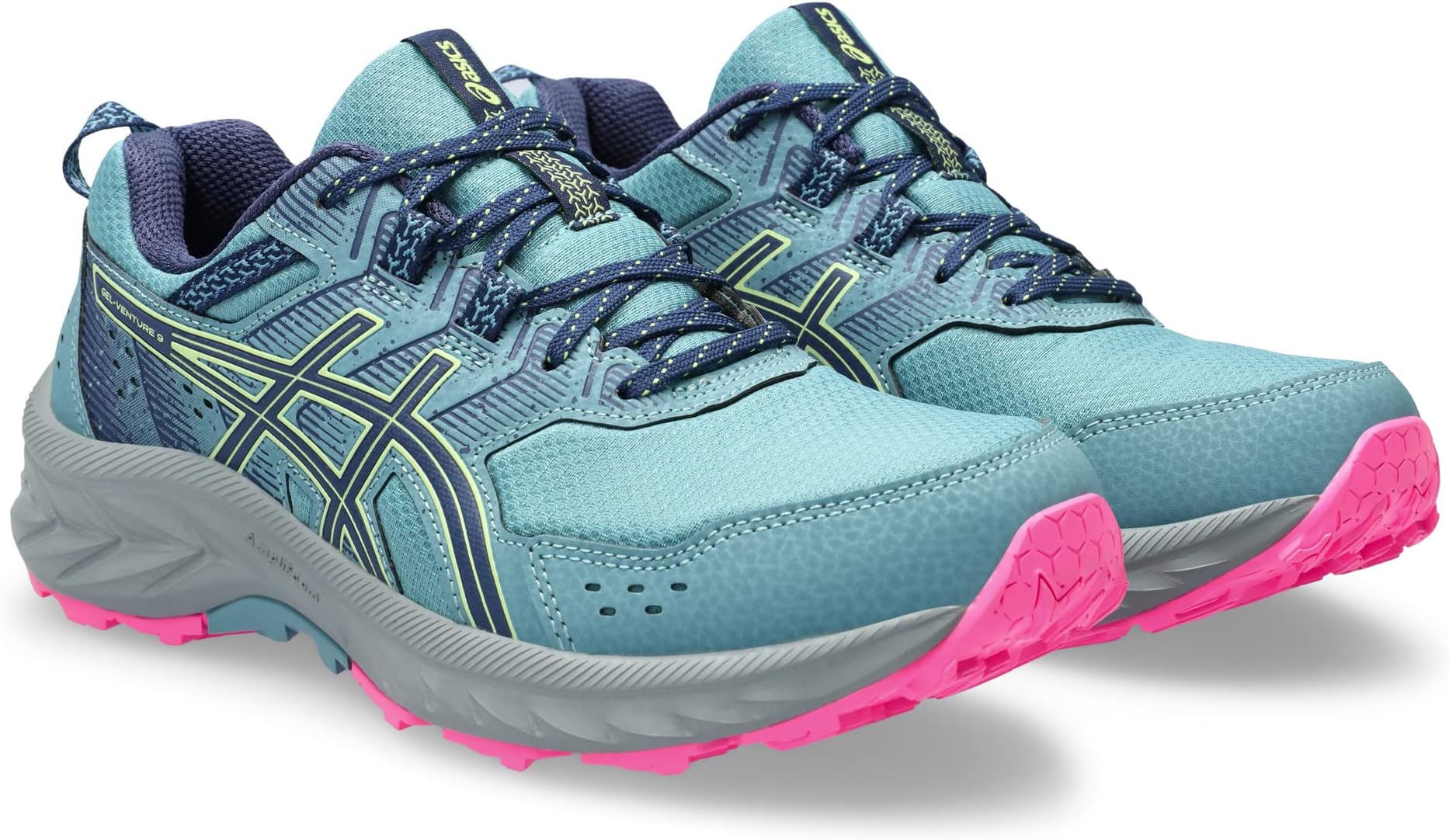 حذاء ASICS GEL-Venture 9 باللون الأزرق الرمادي/المحيط العميق