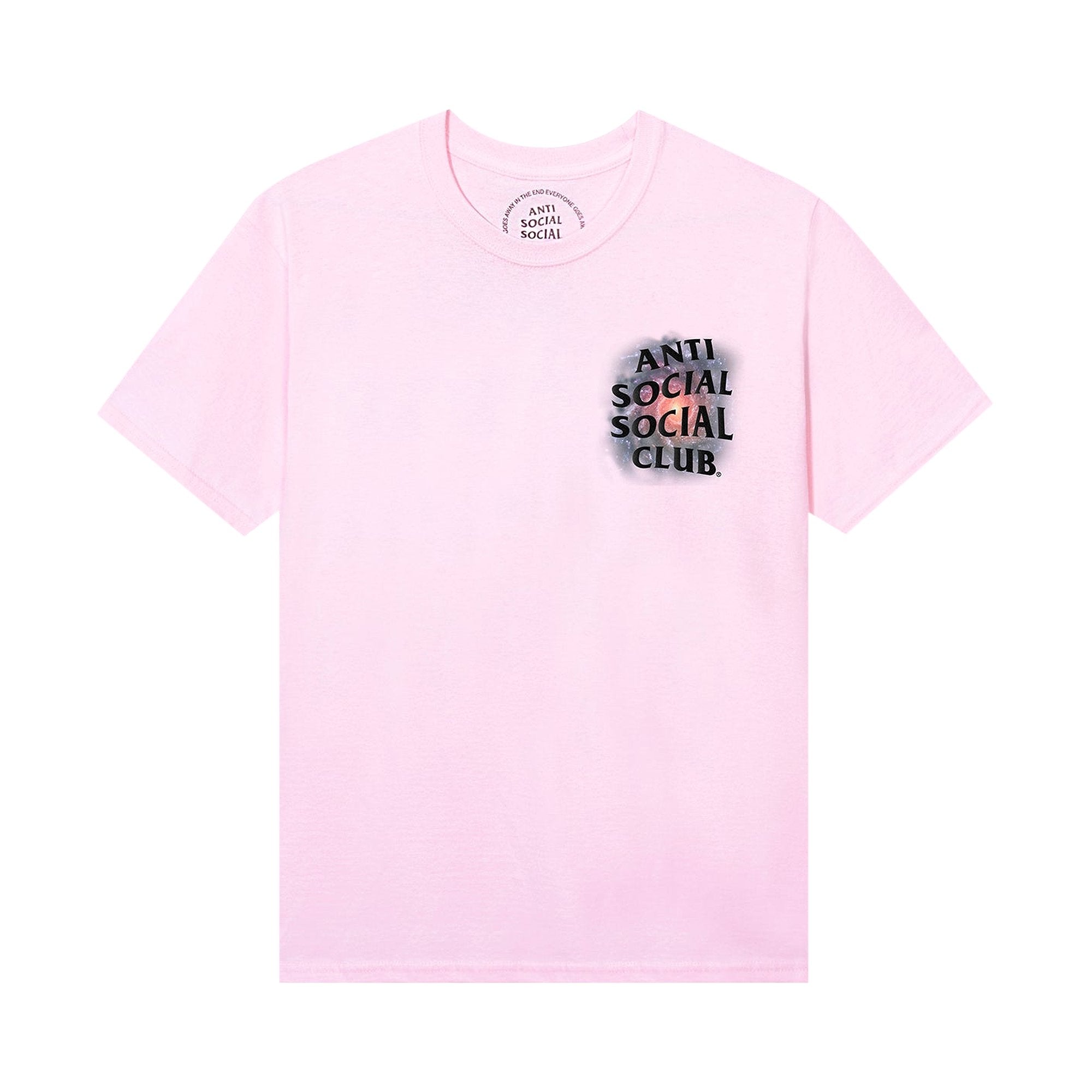 Anti Social Social Club Tonight I'll sit... T-shirt Pink