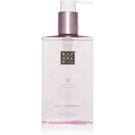 Hand soap “Sakura Ritual” with rice milk and cherry blossom 300ml, Rituals