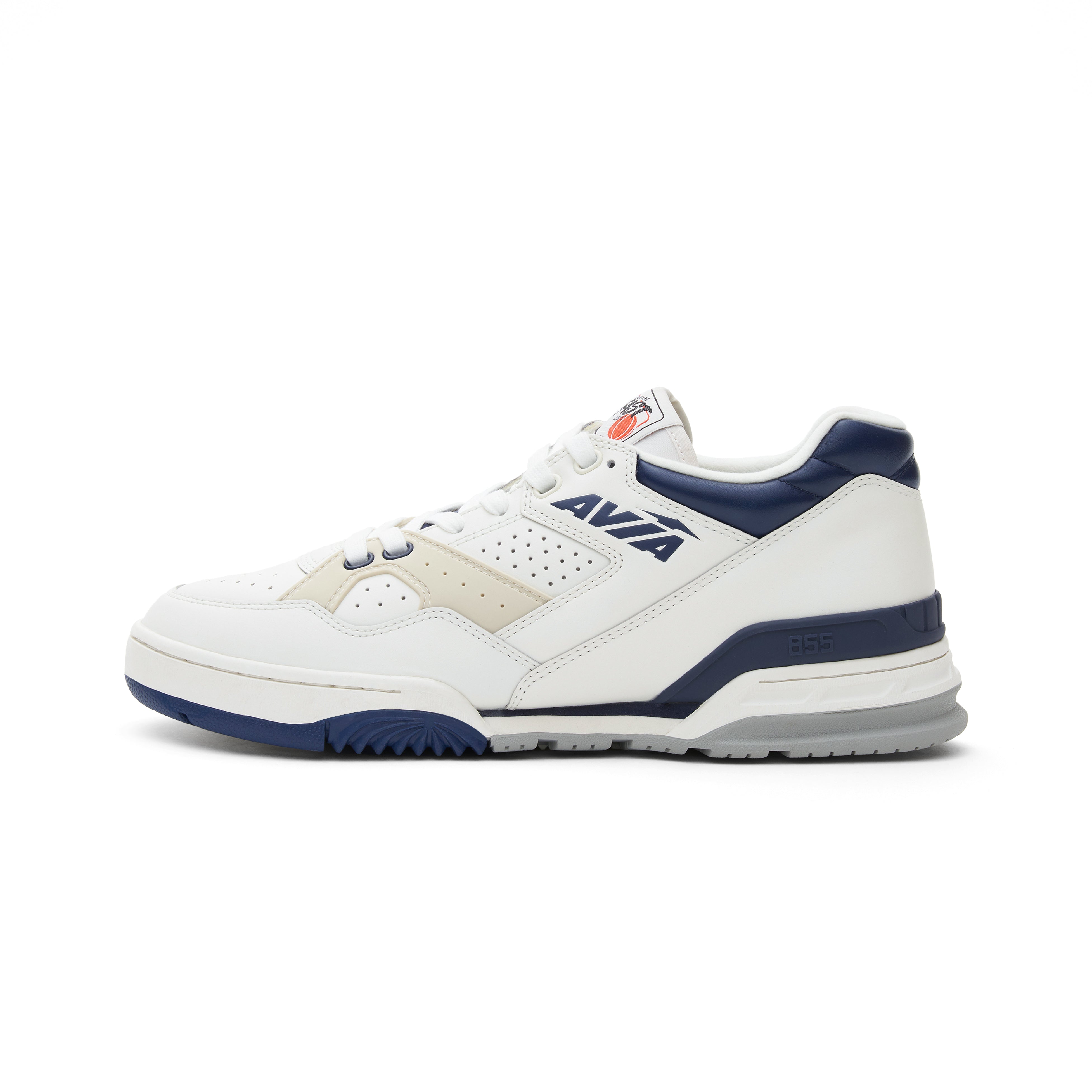 Avia Archive 8 series Vintage Men's Basketball Shoes, White/Blue