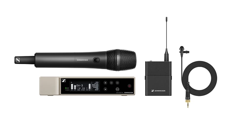 نظام ميكروفون رقمي لاسلكي مركب EW-D ME2/835-S SET من Sennheiser (Q1-6: 470 إلى 526 ميجا هرتز)