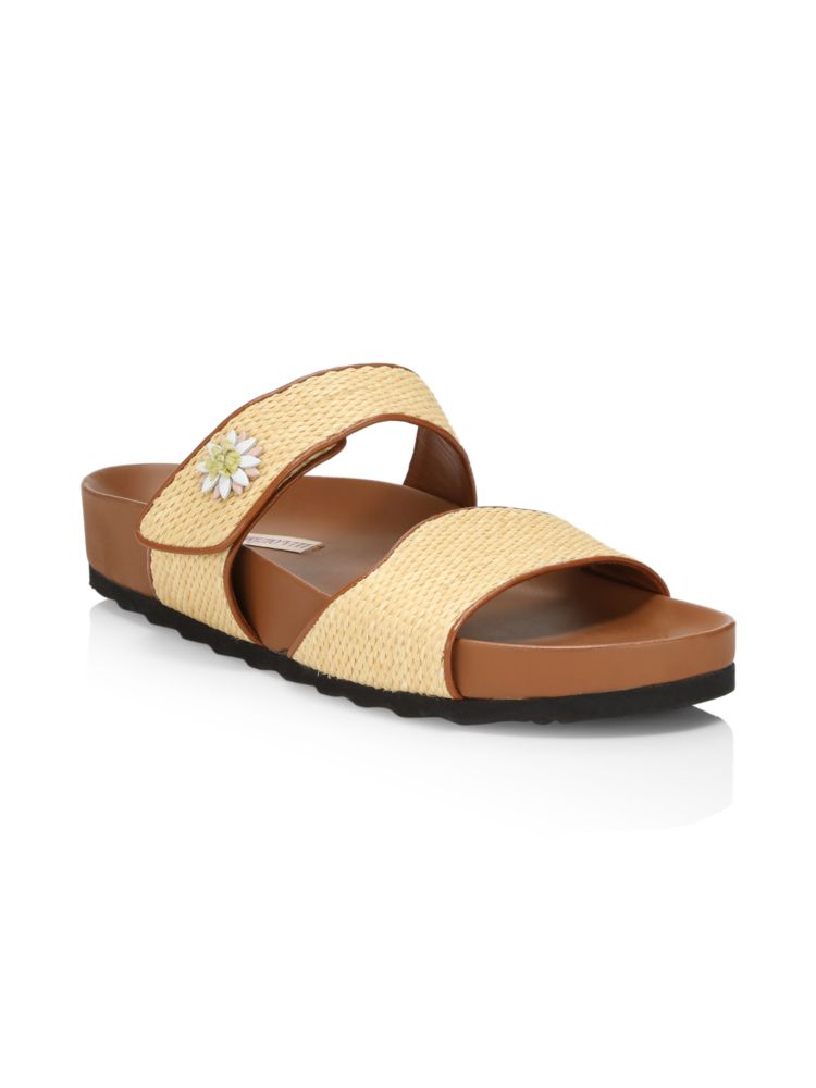 Davis Berkley Fabrizio Viti Slide Sandals, Tan