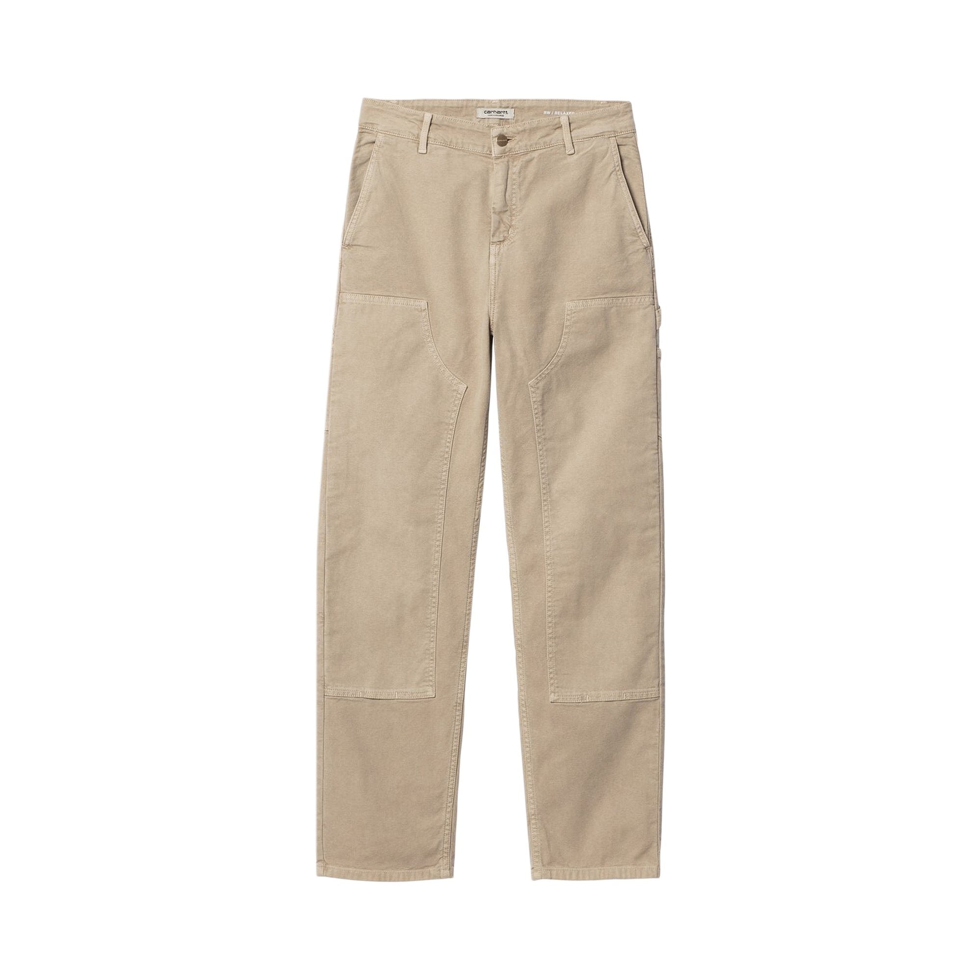 بنطلون Carhartt WIP Pierce Double Knee باللون البني Dusty Hamilton